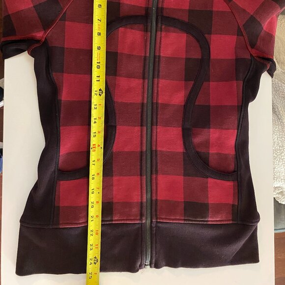 Lululemon Athletica Scuba Hoodie II Mini Camp Check - Picture 9 of 10